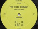 The BEATLES Yellow Submarine 1969 US Promo Only RADIO SPOTS LP Apple Films