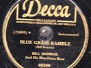 78-BLUEGRASS-BILL MONROE-BLUEGRASS RAMBLE/MEMORIES OF YOU