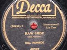 78-BLUEGRASS-BILL MONROE-RAW HIDE/LETTER FROM MY DARLIN'