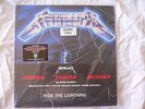 METALLICA  RIDE THE LIGHTNING US  BLUE VINYL 180 G  LIMITED  SLAYER VENOM