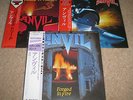 ANVIL - 3 x JAPANESE VINYL LPs. HARD N HEAVY, METAL ON METAL, FORGED IN FIRE