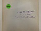 LED ZEPPELIN Live On Blueberry Hill RARE Vinyl 2LP Coloured Trade Mark Quality
