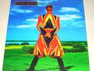 DAVID BOWIE 'EARTHLING' 2013 (1997) STEREO LTD EDITION LP ON BLUE VINYL EX/EX