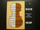 THEO OLOF - BACH 6 SONATAS VIOLIN SOLO - 3LP box - Superb Nearmint