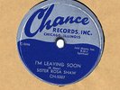 Sister Rosa Shaw Chance 5007 E+ Gospel 78 I'm Leaving Soon b/w His Dying Was Not