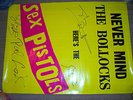 SEX PISTOLS ORIGINAL SIGNED NMTB POSTER JAMIE REID SEDITIONARIES PUNK ROCK RARE
