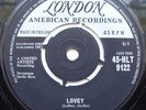The Clovers - Lovey.  London HLT 9122.  Ex