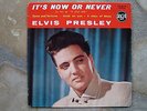 RARETÉ EP PREMIERE POCHETTE ELVIS PRESLEY - IT 'S NOW OR NEVER - 1960