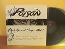 POISON OPEN UP AND SAY....AHH  PROMO ITEM 2 VINYL SET SIGNED BRET RICHIE KOTZEN