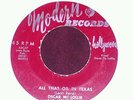 Oscar McLollie ALL THAT OIL / BE COOL MY HEART 45 rpm Modern Records 915