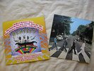 BEATLES - 2 X LP - Abbey Road / Magical mystery tour (+ book) (UK repressings)