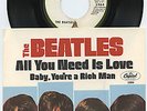 Rare Rock 45 & Pic Sleeve - The Beatles -  All You Need Is Love - Capitol - M-