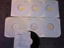 7  versch.  LP´s    -  SAXON, MEAL TICKET,GORDIE  - alle weiße PROMOS