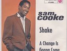SAM COOKE - SHAKE , RCA 47-8486 , DE - ONLY COVER