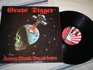 GRAVE DIGGER Heavy Metal Breakdown 1st Press Banzai Records Canada BRC 1916 RARE