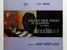 ERATO LDE 3170 VEYRON-LACROIX, BARCHET - JS BACH 3 violin & harpsichord sonatas