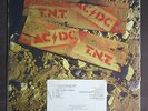 AC/DC t.n.t. ORIGINAL OZ PRESSING spelling mistake sticker 