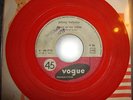 JOHNNY HALLYDAY 45 TOURS JUKE BOX  ROUGE   REF  V.45-775