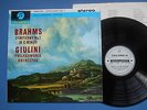 BRAHMS SYMPHONY NO 1 LP GIULINI RARE BLUE SILVER ORIGINAL UK SAX 2420 NEAR MINT