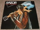 RAZOR-Executioner's Song 1st Press 1985 LP-Slayer Sacrifice Exodus Hirax Kreator