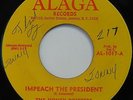 Funk 45 HONEY DRIPPERS Impeach The President / Roy C.'s Theme Song on Alaga VG+