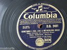 78rpm PAUL ROBESON sometimes feel like motherless child / nobody knows t trouble