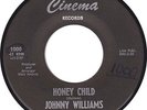 R&B northern JOHNNY WILLIAMS  Honey Child 45 DEEP LONER FLIP hear