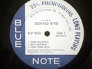 DONALD BYRD - Fuego BLUE NOTE BLP 4026 Mono RVG ear MG Van Gelder (No Cover)