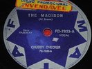 CHUBBY CHECKER - Madison 78 RPM PROMO BRAZIL  ========DIFFERENT of lp mono elvis