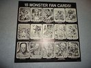 1964 Monster Card Sheet from DRACULA'S GREATEST HITS LP Jack Davis RCA LPM 2977