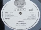 BLACK SABBATH - PARANOID - UK LP -  VERTIGO SMALL SWIRL -   EX/VG+