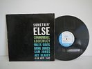 SOMETHIN' ELSE cannonball adderley / miles davis LP mono BLUE NOTE 1595 W 63rd