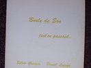BOULE DE SON Just' en Passant  PROG FOLK  Private Quebec LP