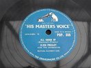 ELVIS PRESLEY ALL SHOOK UP RARE 78 RPM RECORD