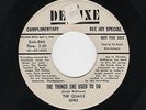 '55 Bluesy DooWops QUAILS Things She Used To Do/Pretty Huggin' Baby M- DJ HEAR