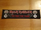 IRON MAIDEN the first ten years  1990 RARE VINTAGE  PATCH JUDAS PRIEST,W.A.S.P.
