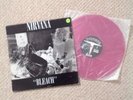 Nirvana Bleach LP Pink Vinyl Sub Pop SP34 Very Rare