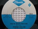 ROMONA COLLINS You've Been Cheating Rare Ohio Northern Soul 45 Clark's 346 HEAR