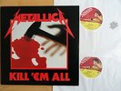 METALLICA - Kill 'em all DOUBLE LP French rare 1987 * Slayer Dea†h Anthrax Ghos†