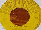 JERRY LEE LEWIS   AS LONG AS I   MEMPHIS SUN VINYL 7