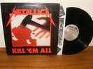METALLICA - Kill 'Em All (1983 Vintage Vinyl LP) megaforce MRI-069