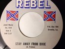 JOHNNY REBEL - STAY AWAY FROM DIXIE - 7