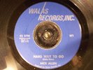 Northern Soul M-, Hard Way To Go, Nick Allen