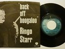 Ringo Starr Back Off Boogaloo  BLUE Apple Label w/PS - Beatles