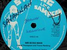 LINVAL THOMPSON MR BOSS MAN KILLER DISCO 45 LISTEN ***