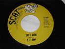 ZZ Top 45 rpm Record Scat Texas Psych Rock Salt Lick / Miller's Farm