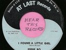 Eddie Bo - At Last # 1006 I Found A Little Girl - Near Mint