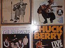 7x LP: R. Stones, Chuck Berry, Django Reinhardt, Duane Eddy, Shadows, Beat Rodeo