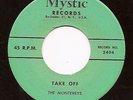 MONTEREYS Take Off / Congo Cha Cha  RARE Instr 45 on Mystic Rochester NY Listen