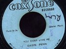 Dawn Penn - You Don't Love Me / Leroy & Rocky - Love Me Girl JA Coxsone 7
